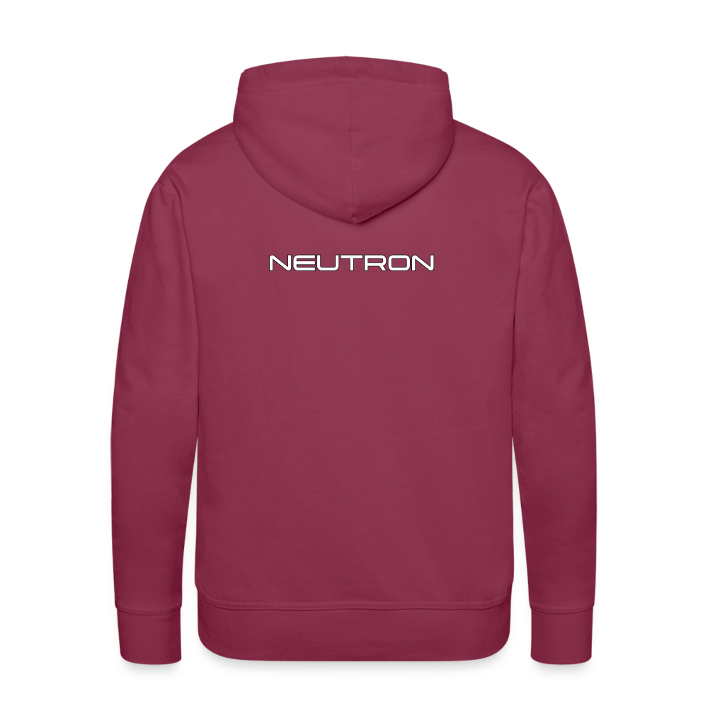 Neutron Studio Men’s Premium Hoodie - bordeaux