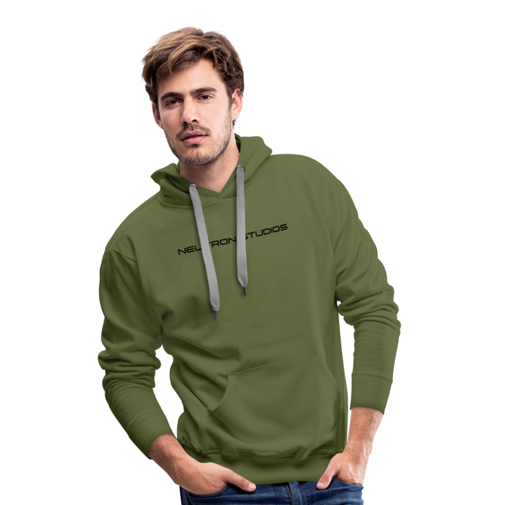 Neutron Studio Men’s Premium Hoodie - olive green