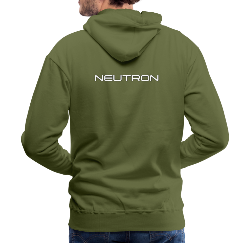 Neutron Studio Men’s Premium Hoodie - olive green