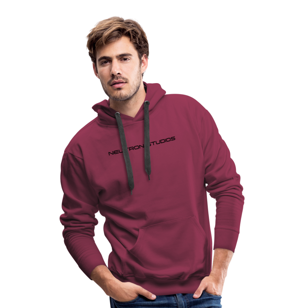 Neutron Studio Men’s Premium Hoodie - bordeaux