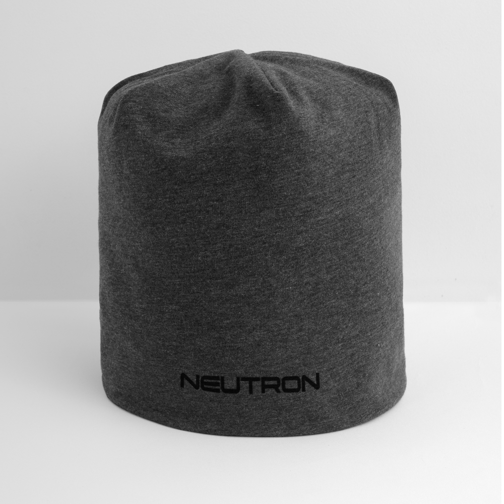 Neutron Jersey Beanie - charcoal grey