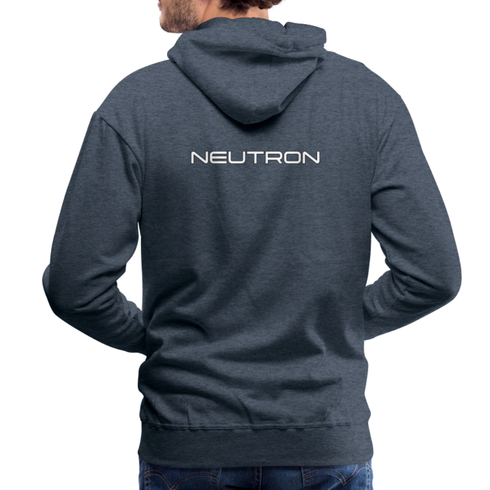 Neutron Studio Men’s Premium Hoodie - heather denim