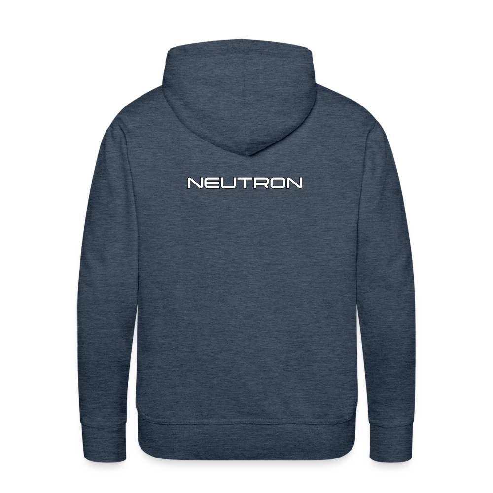 Neutron Studio Men’s Premium Hoodie - heather denim