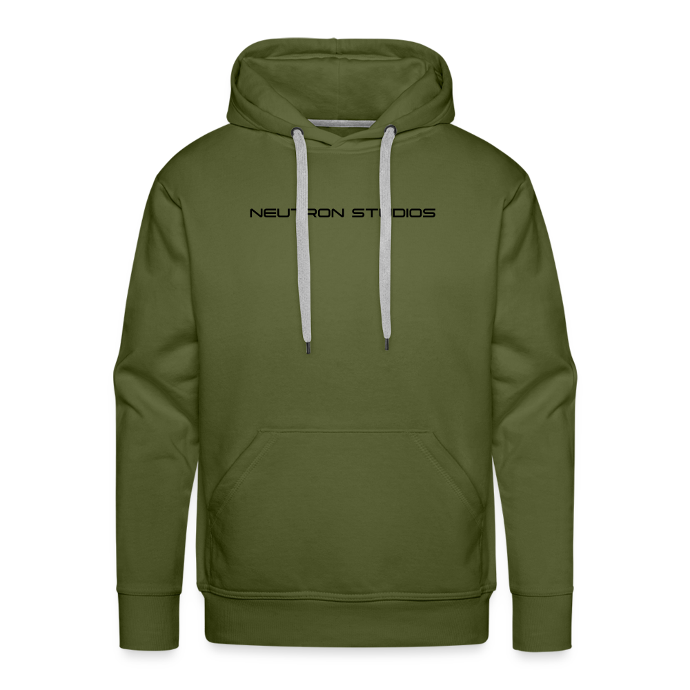 Neutron Studio Men’s Premium Hoodie - olive green