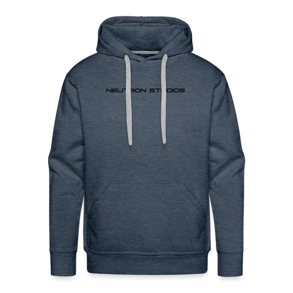 Neutron Studio Men’s Premium Hoodie - heather denim