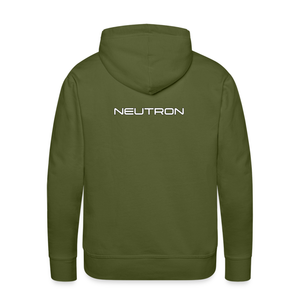 Neutron Studio Men’s Premium Hoodie - olive green