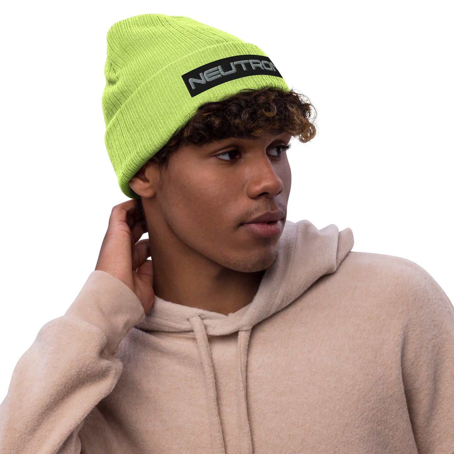 Neutron Ribbed knit beanie