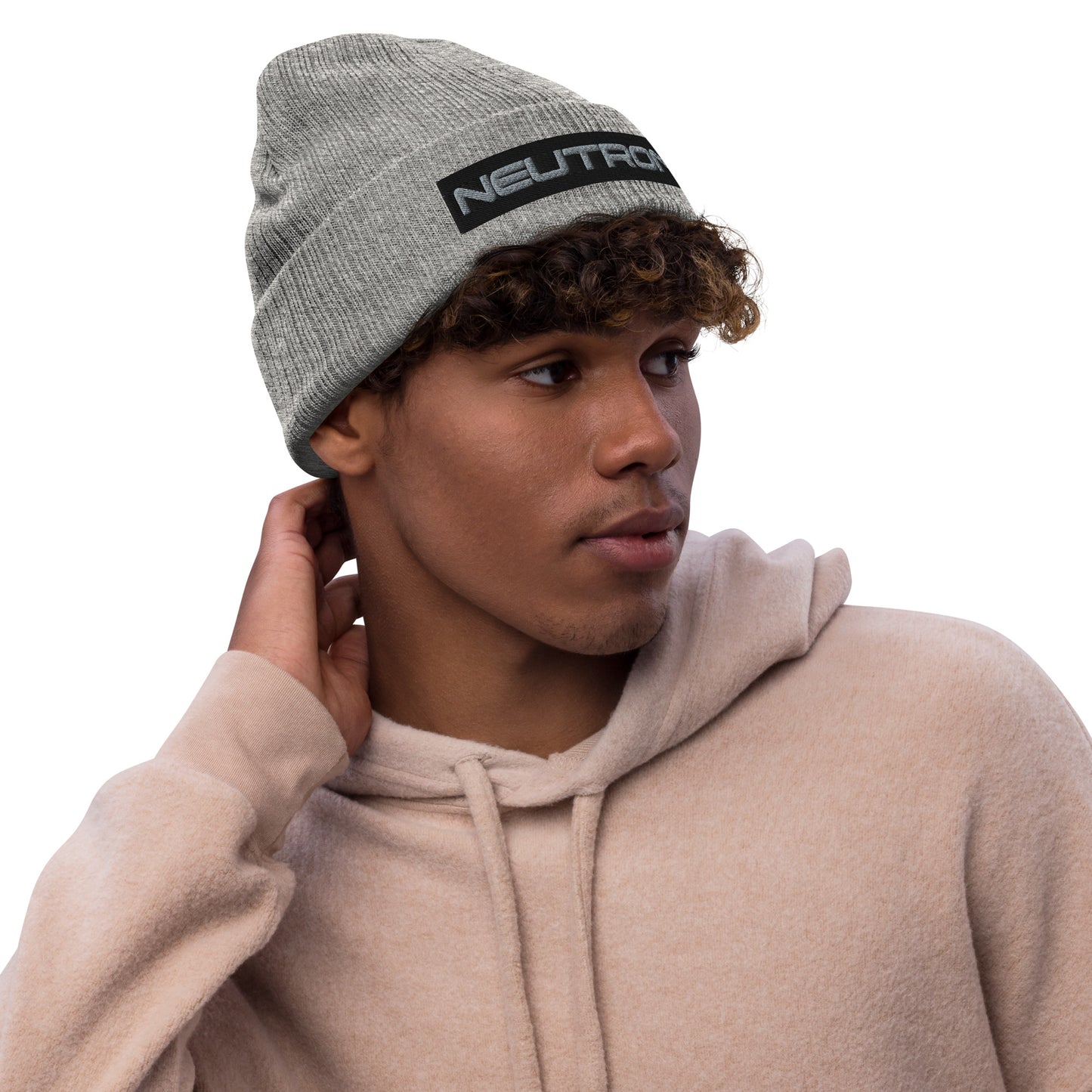 Neutron Ribbed knit beanie