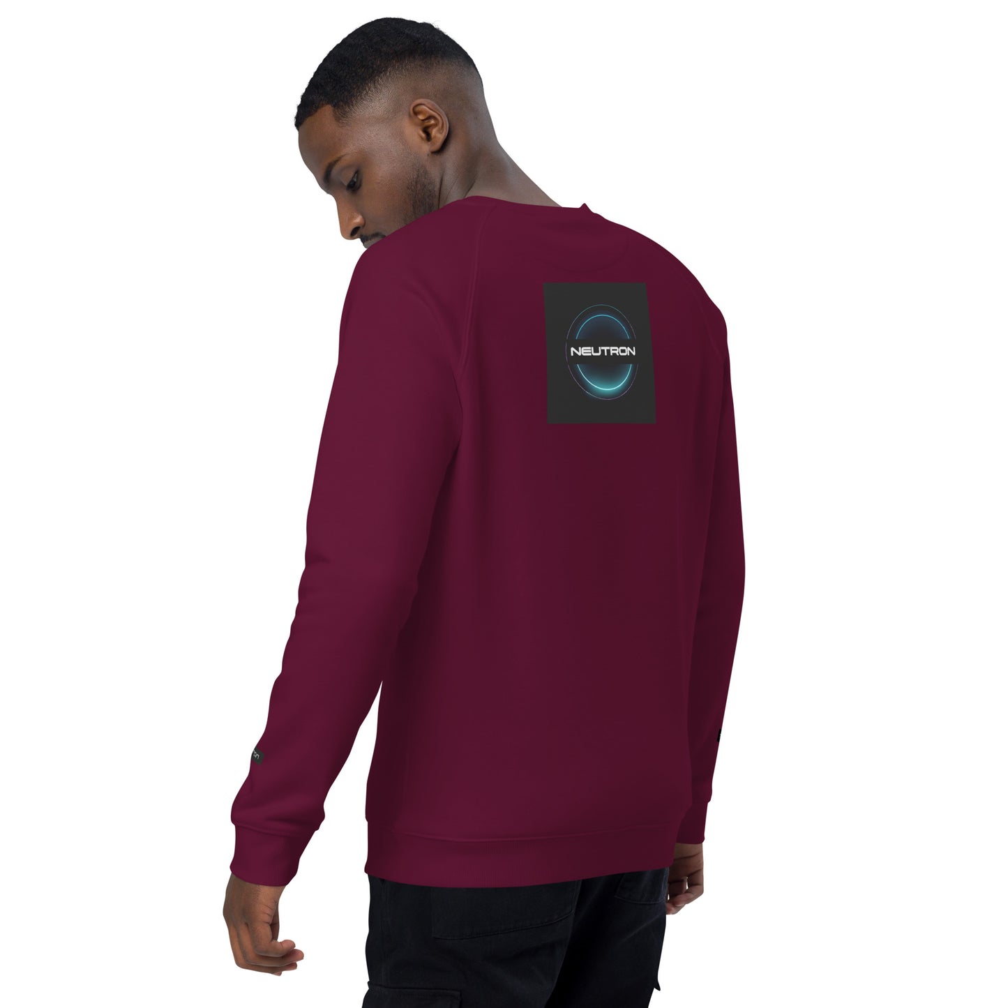 Neutron Star organic raglan sweatshirt