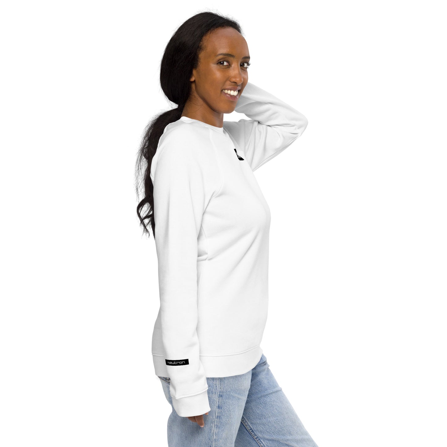 Neutron Star organic raglan sweatshirt